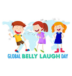 Global Belly Laugh Day Logo Banner