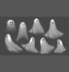 3d Scary Transparent Flying Spirit Soft Ghosts