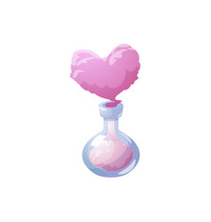 Magic Love Spell Potion In Bottle Realistic