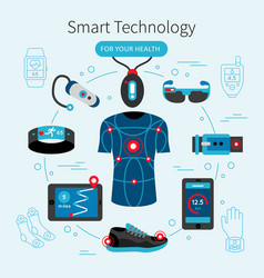 Smart Technology Line Poster