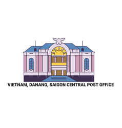 Vietnam Danang Saigon Central Post Office