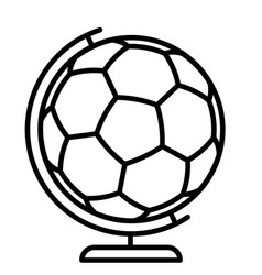 Soccer Globe Icon