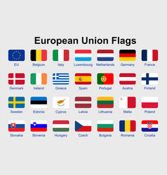 European Union Flag Icons