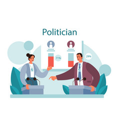 Politician Concept Idea Of Election