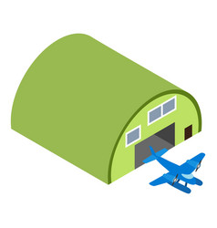 Seaplane Icon Isometric Style