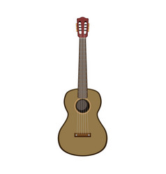 Concert Acoustic Guitar Cartoon