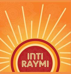 Poster Design For Inti Raymi Festival