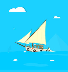 Old Felucca Boat