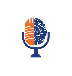 Brain Podcast Logo Design