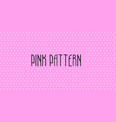 Pink Polka Dot Pattern