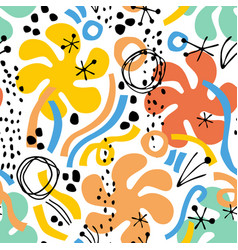 Abstract Minimal Lines Circles Doodles Squiggles