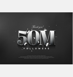 Thank You 50k Followers Elegant Design