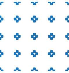 Bandage Icon Pattern Seamless White Background