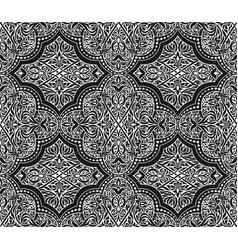 Arabian Black And White Seamless Pattern