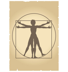 Vitruvian Woman