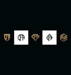 Initial Letters Cfr Logo Designs Bundle