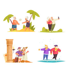 Old People Activity Concept