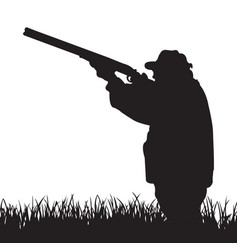 Men Hunting Silhouette