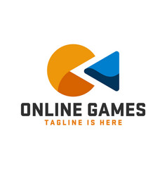 Modern Pacman Online Games Logo