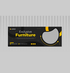 Furniture Sale Facebook Cover Template