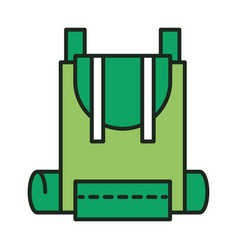 Green Backpack Icon