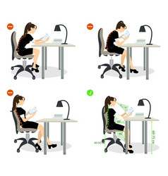 Sitting Posture Set