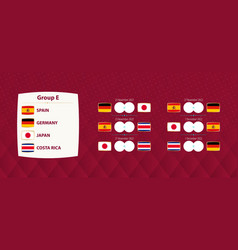 Football International Tournament Group E Matches