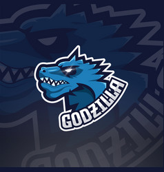 Godzilla Mascot Esport Logo Design