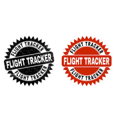 Flight Tracker Black Rosette Watermark