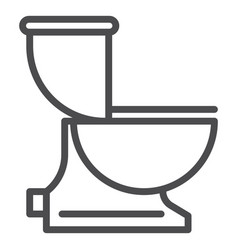 Flush Toilet Stroke Icon