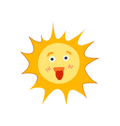 Groovy Sun Character Cartoon