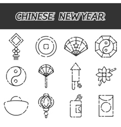 Lunar new year Royalty Free Vector Image - VectorStock