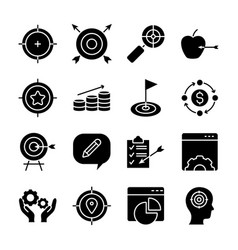 Icon Set Apple And Profile Head Line Style