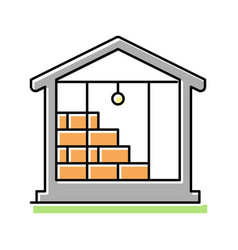 Inside Wall Insulation With Mineral Wool Color