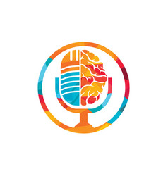 Brain Podcast Logo Design