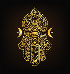 Hamsa Hand Of Fatima Ethnic