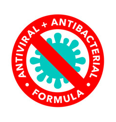 Antiviral And Antibacterial Formula Icon