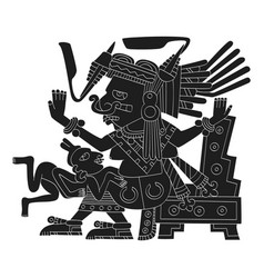 Image With Aztec God Tlazolteotl