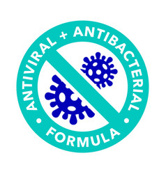 Antiviral And Antibacterial Formula Icon