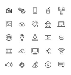 Technology Icons Set