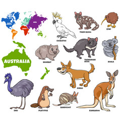 Educational Australian Animals Set