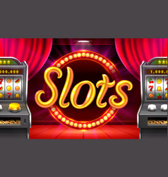 Casino Slots Spins Podium Scene Game