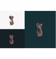 King Cobra Flat Design