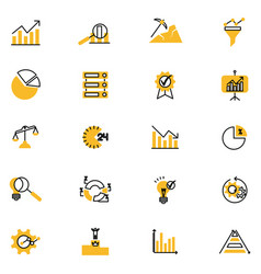 Data Analysis On A White Background