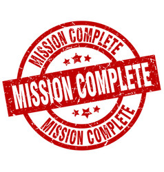 mission complete vector images