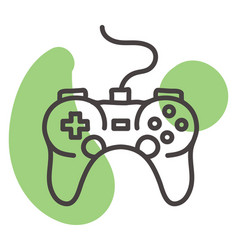 Game Controller On A White Background