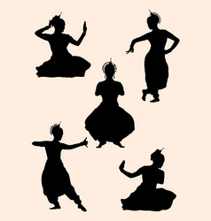 Indian Dancer Silhouette 02