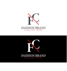 Letters Fb Bf Modern Fashion Brand Logo Design