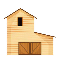 Barn Icon Farmyard Architecture Building Cartoon