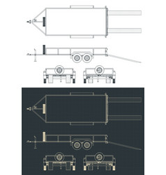 Flatbed Trailer Blueprints